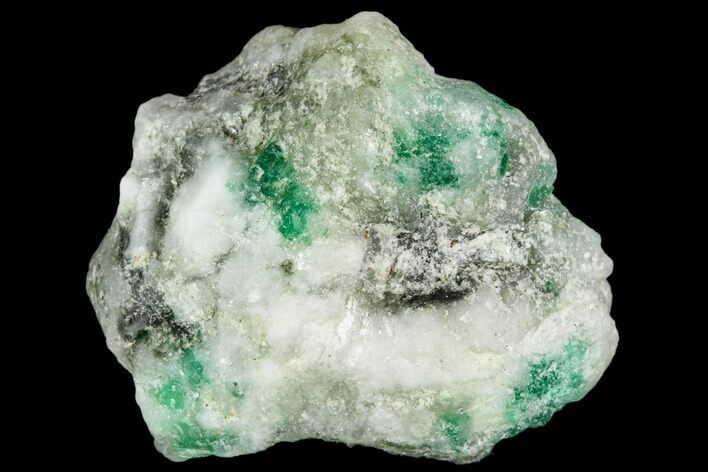 Beryl (Var Emerald) in Calcite - Khaltoru Mine, Pakistan #112063